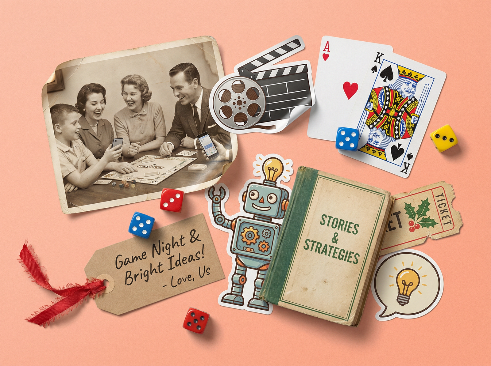 Holiday fun collage